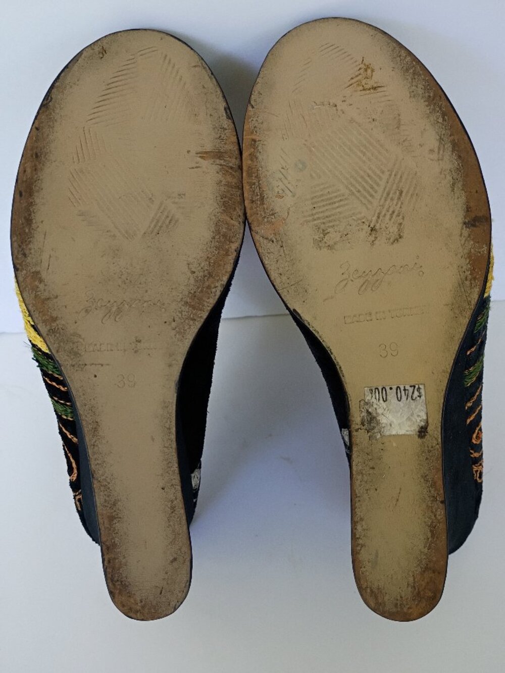 Zeyzani one of a kind Suzani embroidered wedge Size 39 / 8.5 US - Picture 10 of 10
